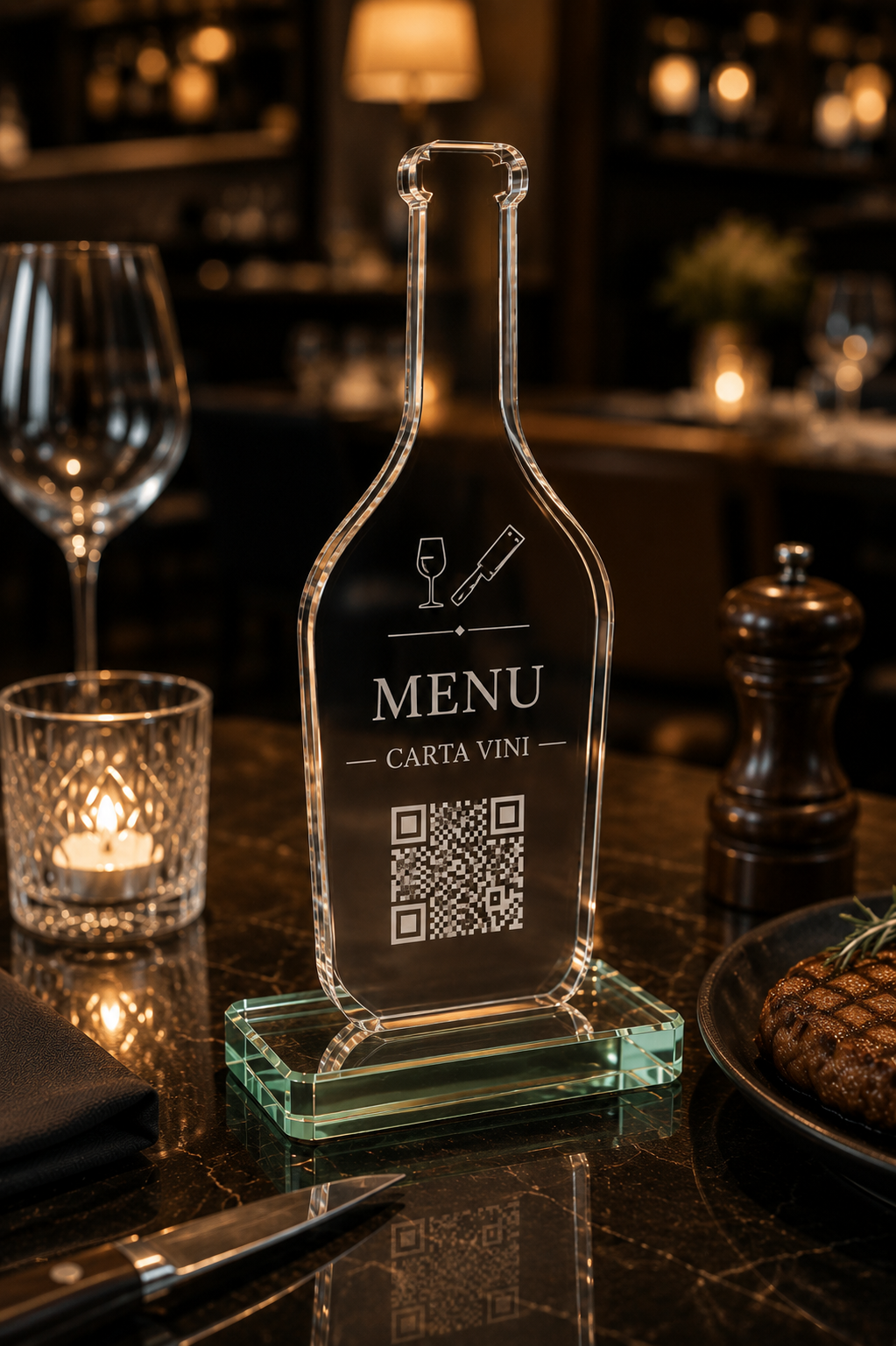 QR Prestige
Sistemi da tavolo personalizzati.