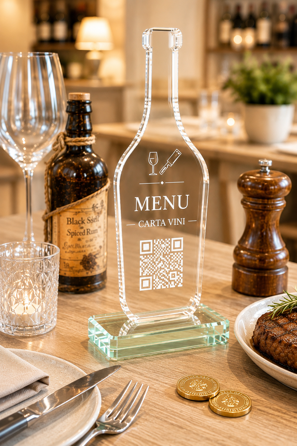 QR Prestige
Sistemi da tavolo personalizzati.